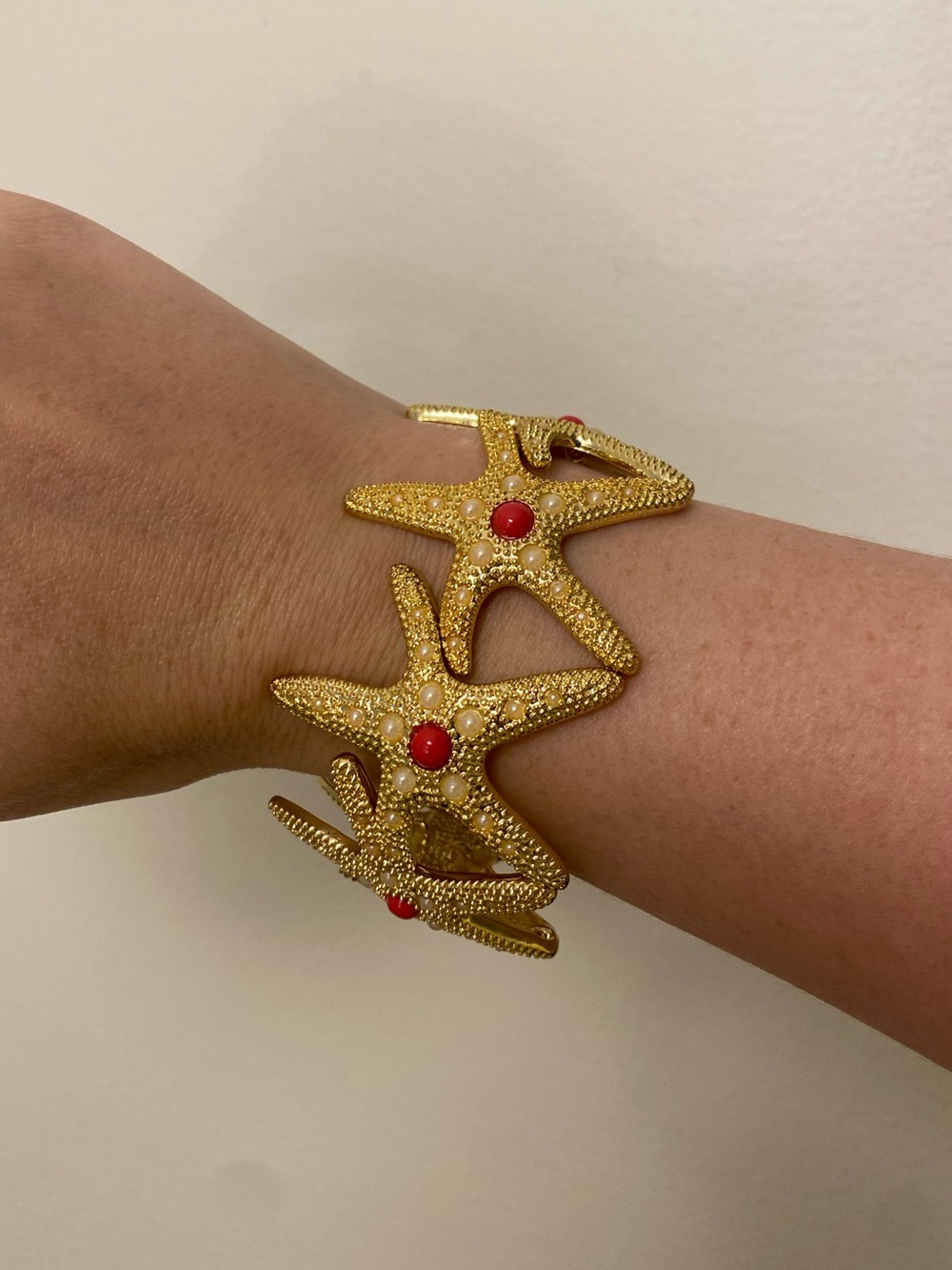 Lilly Pulitzer Gold Starfish Bracelet